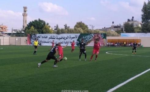 اتحاد خانيونس يتصدر وخدمات رفح يهين الشاطئ بدوري غزة