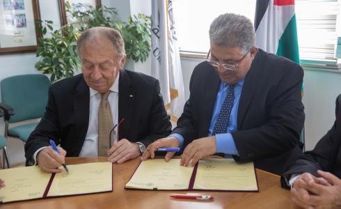 جامعة القدس والمواصفات والمقاييس توقعان اتفاقية تعاون علمي وفني