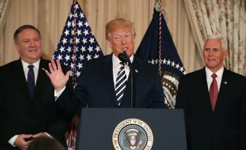 دونالد ترامب ومايك بنس وبومبيو