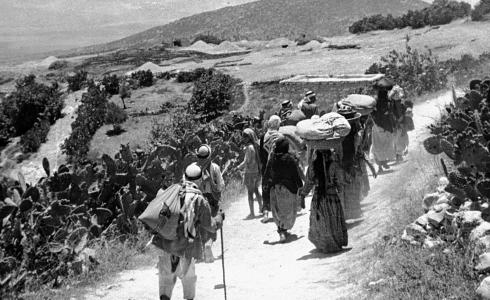 تهجير الفلسطينيين عام 1948 - توضيحية