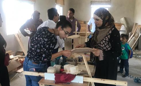 وفد جمعية الشابات المسيحية للتنمية