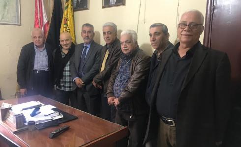 رئيس الاتحاد العام للمهندسين الفلسطينيين في جولة على القيادة الفلسطينية في لبنان