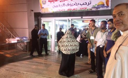 وصول حجاج غزة إلى معبر رفح