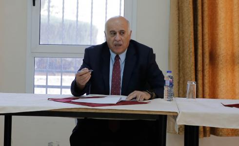 الرجوب يبحث مع حكام المحترفين والأولى آليات تطوير قطاع التحكيم المحلي