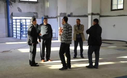 بلدية جباليا النزلة تجهز لإطلاق العمل بالمسلخ البلدي