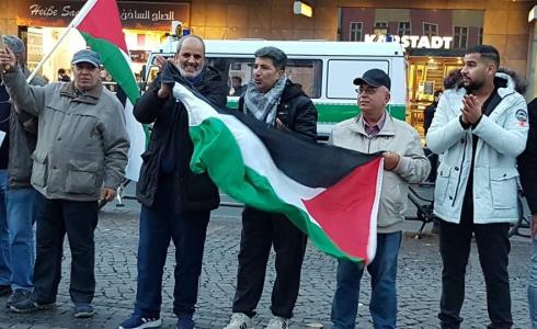 وقفة في برلين دعماً للأسرى في سجون الاحتلال