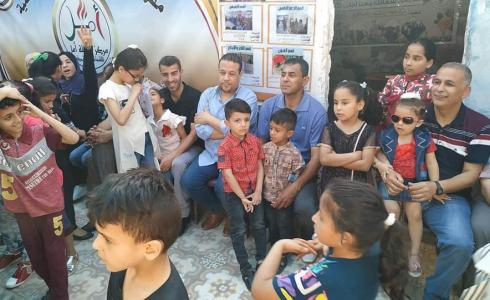 لجنة النور تنظم يوم ترفيهى للأطفال بخان يونس