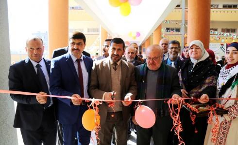 التعليم تفتتح مدرسة عبد الله الدحيان الثانوية في غزة اليوم