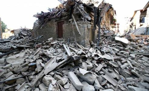 زلازل يضرب فلسطين- تعبيرية