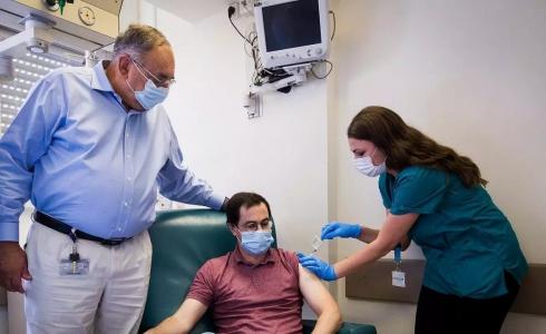 التطعيم بلقاح كورونا في إسرائيل