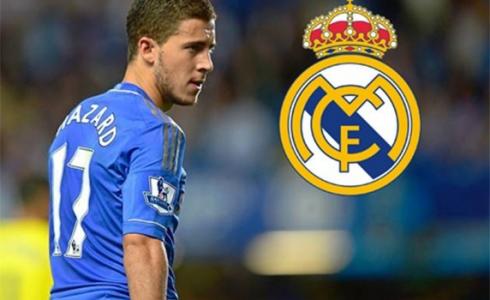 البلجيكي إيدين هازارد نجم فريق تشيلسي يوجه صفعة قوية لريال مدريد