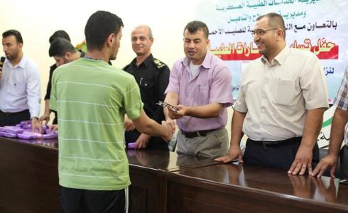 الخدمات الطبية تُوزع نظارات طبية لـ 184 نزيلاً