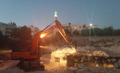 هدم إسرائيلي في الضفة