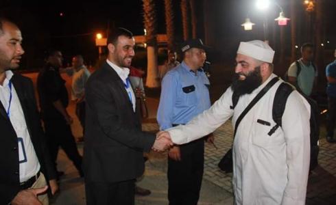 حجاج المكرمة يصلون قطاع غزة عبر معبر رفح