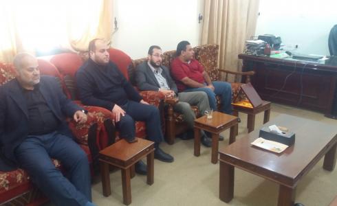 قيادة حركة المقاومة الشعبية تزور الجهاد الإسلامي