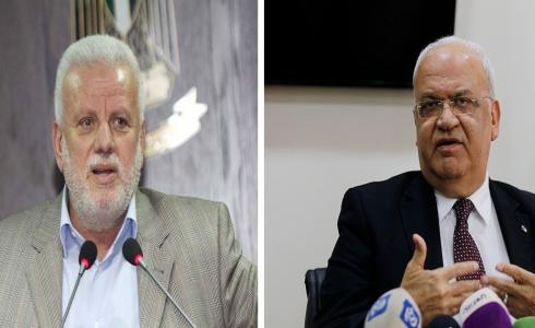 أبو العردات يبعث برسالة للإطمئنان على صحة عريقات 