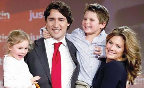 صوفي غريغوار ترودو زوجة رئيس الوزراء الكندي وعائلتها