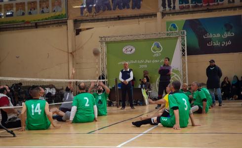 انطلاق دوري جوال لكرة الطائرة جلوس