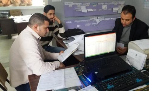 المراقب العام يتفقد مركز الشجاعية والتنظيم والإدارة بالشرطة