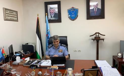 اللواء حازم عطا الله يعقد اجتماعا مع مدراء الشرطة في المحافظات