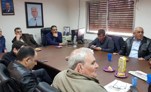 اجتماع ممثلي وزارة الاقتصاد ومجلس محلي الرينة