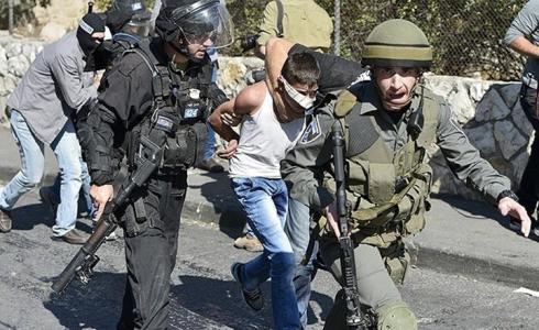 اعتقال طفل فلسطيني - ارشيف