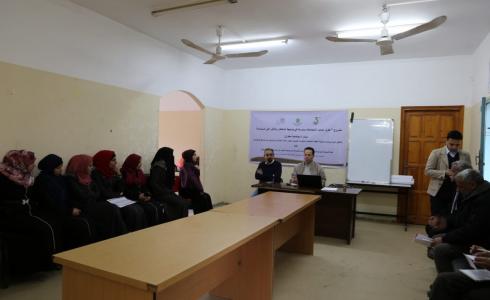 لجنة الحماية المجتمعية في جحر الديك تنفذ دورة تدريبية حول " المناصرة والضغط والتحشيد"