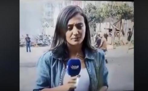 غنوة يتيم مرسلة قناة الحدث في لبنان