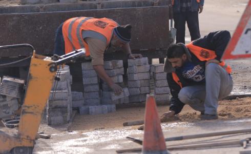 بلدية غزة تنجز صيانة 120 حفرة في شوارع المدينة