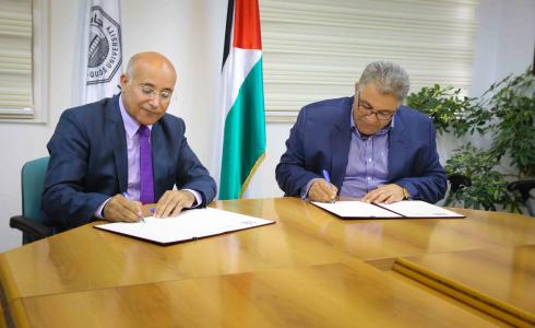 جامعة القدس والحزب الديمقراطي العربي يوقعان اتفاقية تعاون ثقافية وأكاديمية مشتركة