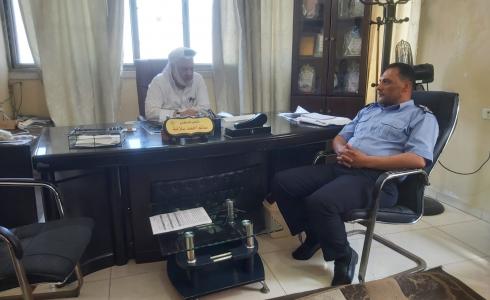 النائب سلامة يعد بدعم جهاز المرور في الوسطى