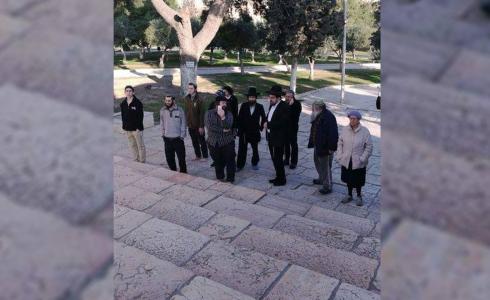 مستوطنون في الأقصى صباح اليوم