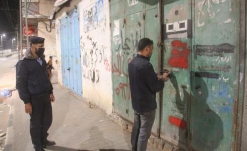 شرطة غزة تتابع التزام المواطنين بالإغلاق وحظر التجوال المسائي