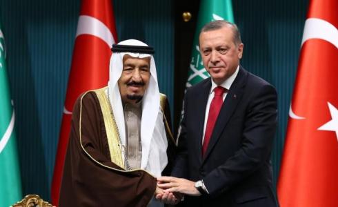  الرئيس التركي رجب طيب أردوغان، والعاهل السعودي الملك سلمان بن عبد العزيز