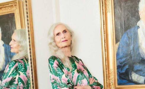 دافني سيلفي أكبر عارضة أزياء 