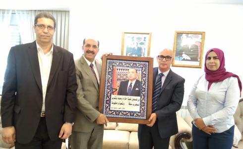 مركز شمس يهنى السفير المغربي