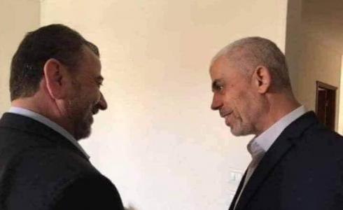 يحيى السنوار وصالح العاروري