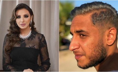 أنغام ونجلها عمر عارف