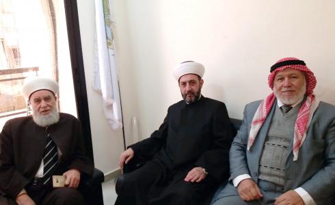 لقاء النائب مروان أبو راس  بالشيخ أحمد العمري في لبنان