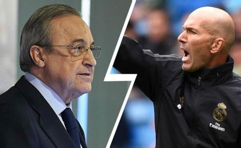 صحيفة: زين الدين زيدان يرغب بالرحيل عن ريال مدريد بعد شجار مع بيريز
