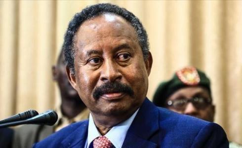 صورة لرئيس الوزراء السوداني حمدوك