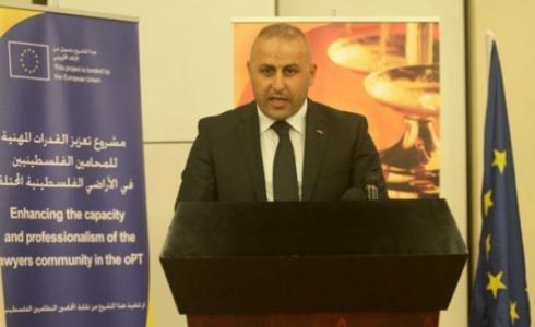 نقيب المحامين  جواد عبيدات