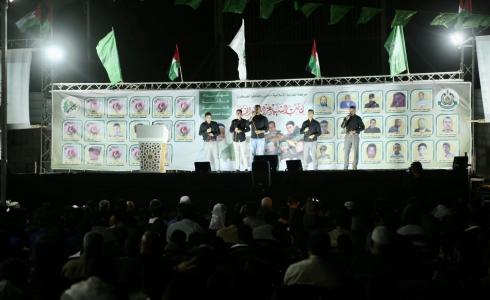 نواب محافظة خانيونس يشاركون في حفل تأبين شهداء آل النجار 