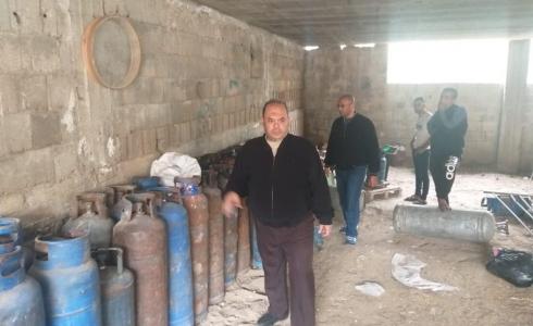 بلدية غزة تنظم 75 جولة كشفية على محال بيع الغاز والمهن الخطرة