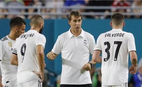  المدير الفني لنادي ريال مدريد الاسباني جولين لوبيتيغي