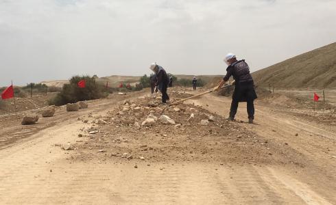 وزارة الداخلية تعلن الانتهاء من إزالة ألغام حقل المغطس