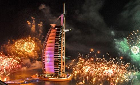 دبي تستعد لاحتفالات رأس السنة