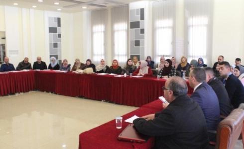 افتتاح ورشة مكافحة المخدرات في غرفة محافظة الخليل