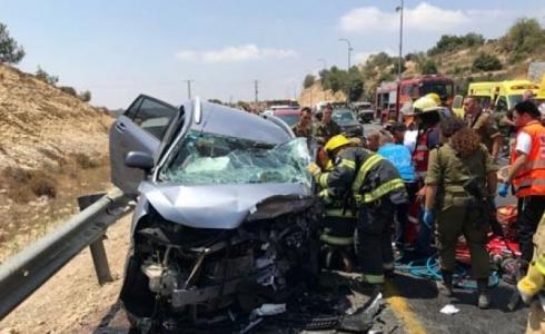عدد من الإصابات أثر حادث طرق وقع قرب القدس