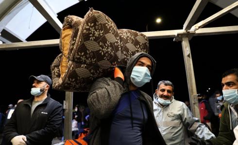 العمال الفلسطينيون داخل الخط الاخضر - أرشيفية